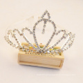 Menina festa coroa casamento pageant rhinestone tiaras